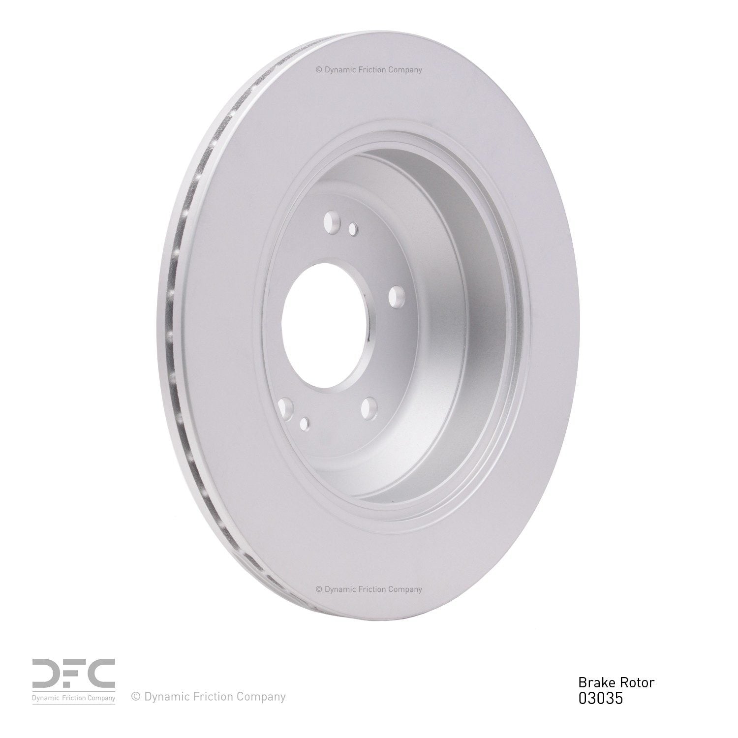 Dynamic Friction Company Disc Brake Rotor 604-03035