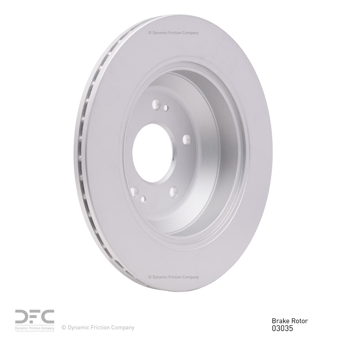 Dynamic Friction Company Disc Brake Rotor 604-03035