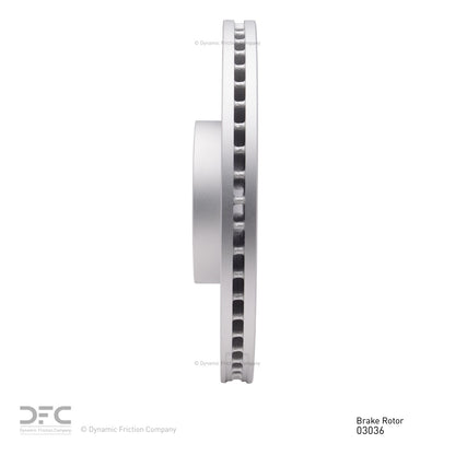 Dynamic Friction Company Disc Brake Rotor 604-03036