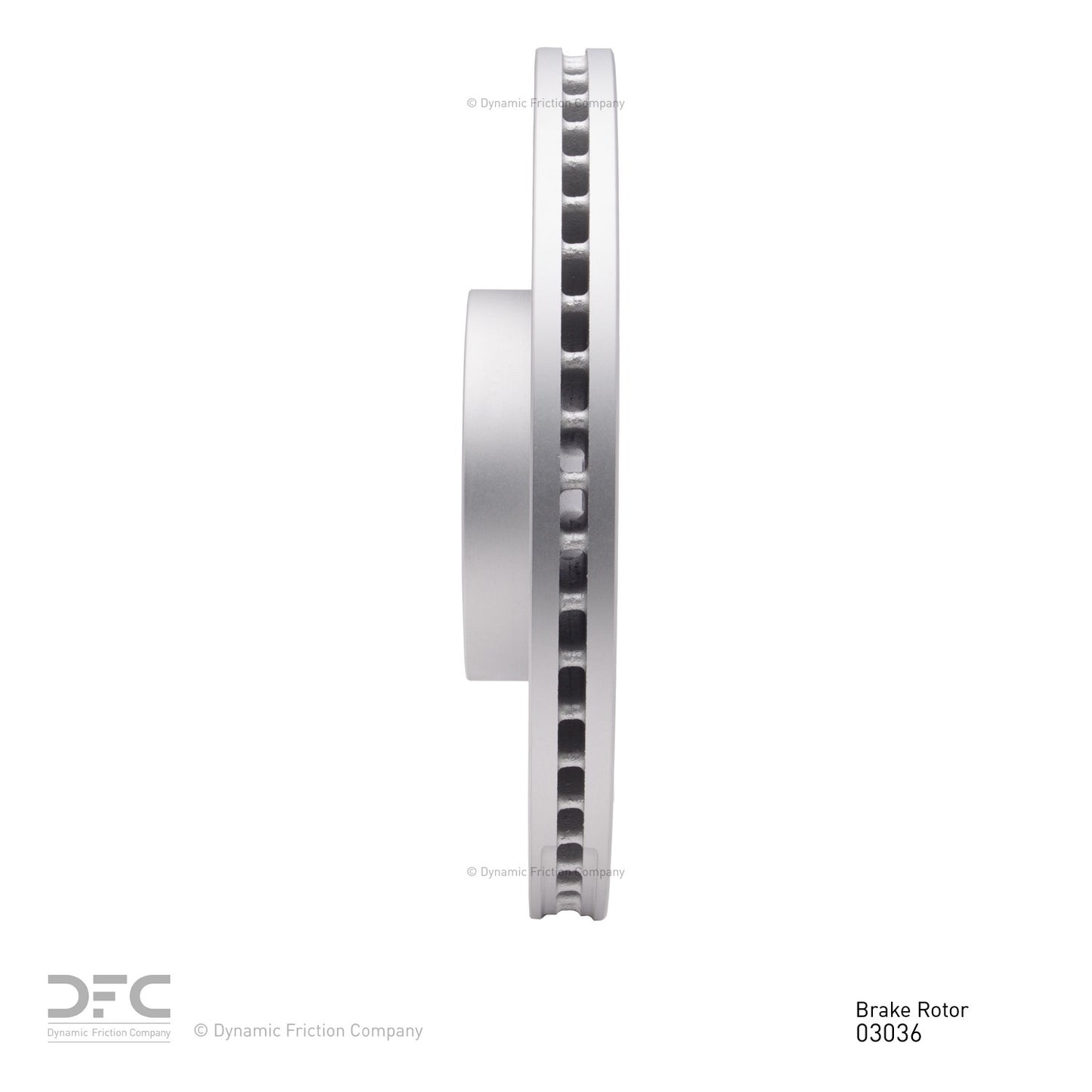 Dynamic Friction Company Disc Brake Rotor 604-03036