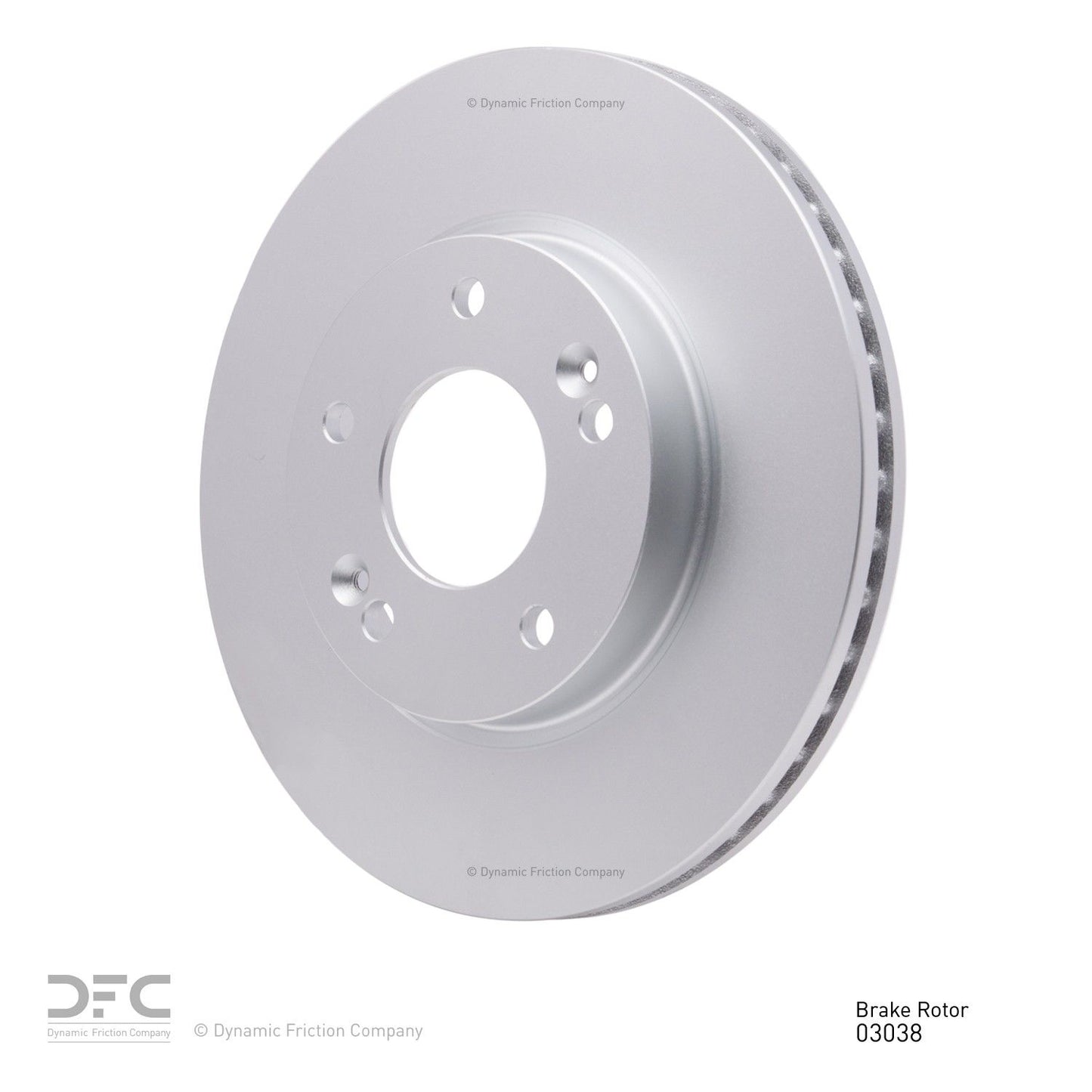 Dynamic Friction Company Disc Brake Rotor 604-03038