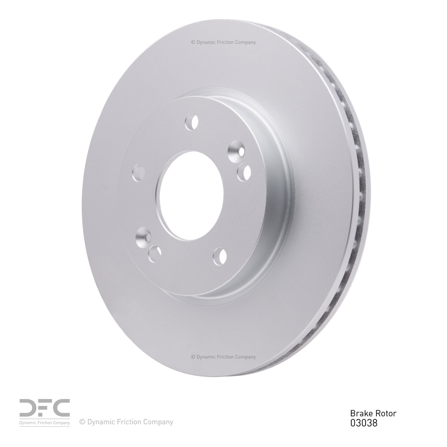 Dynamic Friction Company Disc Brake Rotor 604-03038