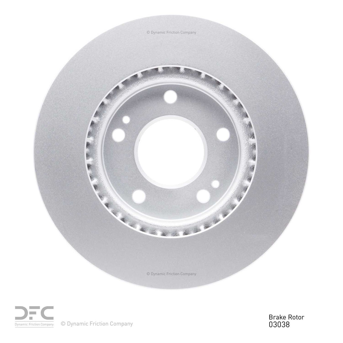 Dynamic Friction Company Disc Brake Rotor 604-03038