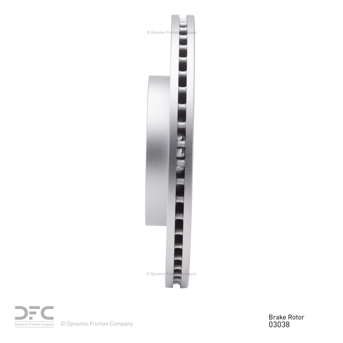 Dynamic Friction Company Disc Brake Rotor 604-03038