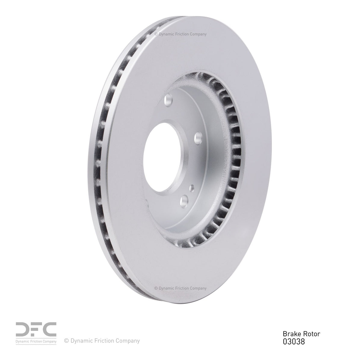Dynamic Friction Company Disc Brake Rotor 604-03038