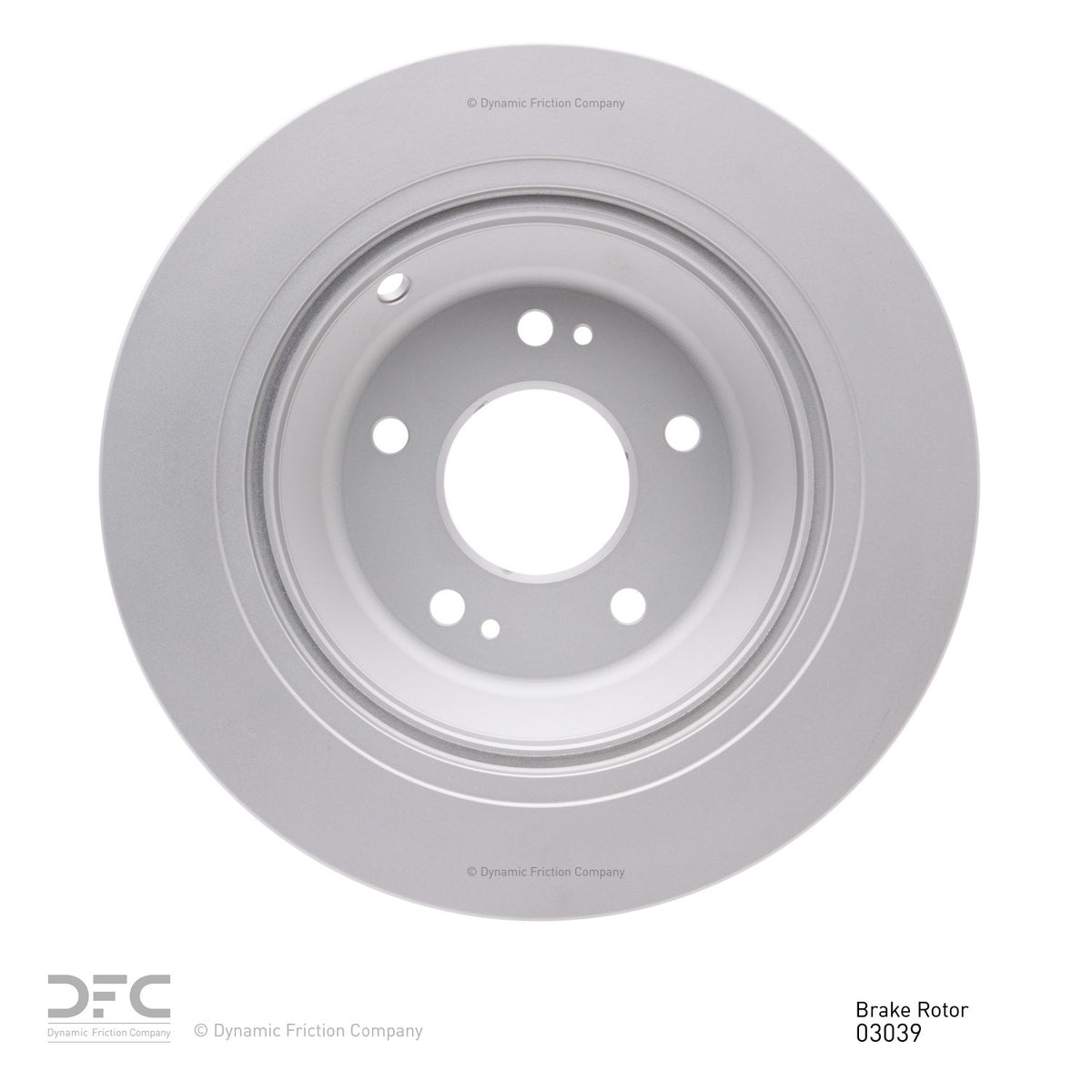 Dynamic Friction Company Disc Brake Rotor 604-03039
