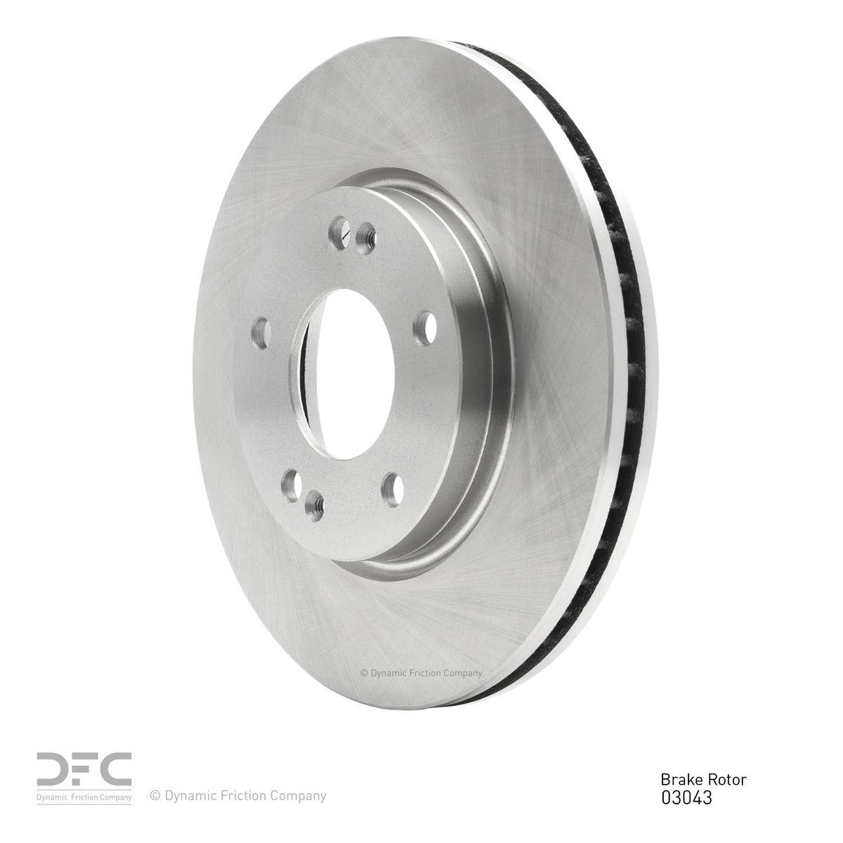DFC 01-05 Hyundai Santa Fe Front GeoSPEC Coated Rotor 604-03043