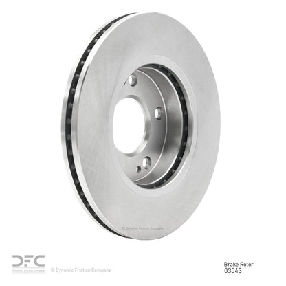 DFC 01-05 Hyundai Santa Fe Front GeoSPEC Coated Rotor 604-03043