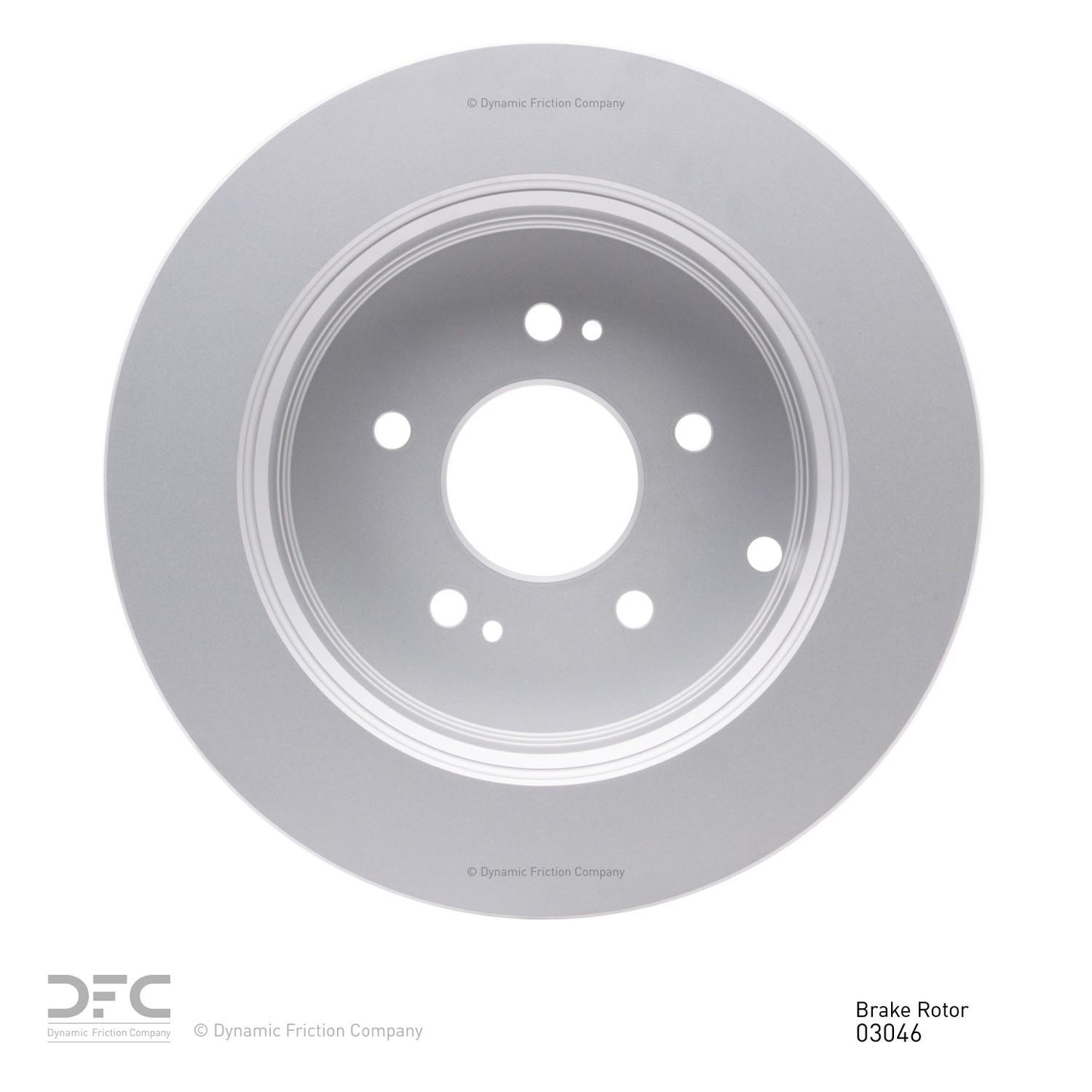 Dynamic Friction Company Disc Brake Rotor 604-03046