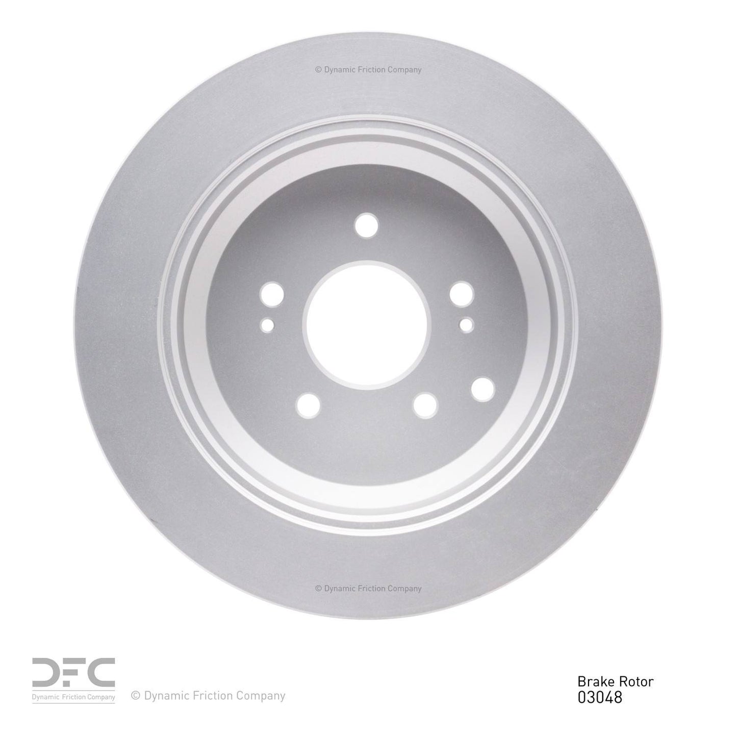 Dynamic Friction Company Disc Brake Rotor 604-03048