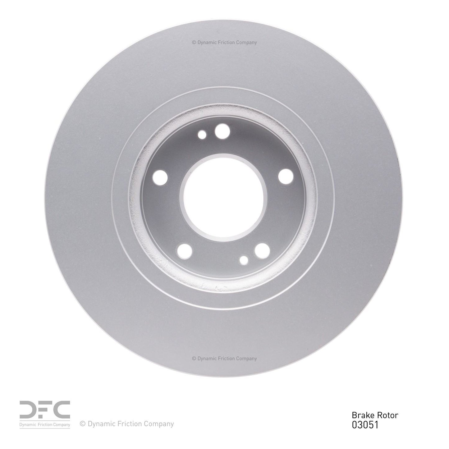 Dynamic Friction Company Disc Brake Rotor 604-03051
