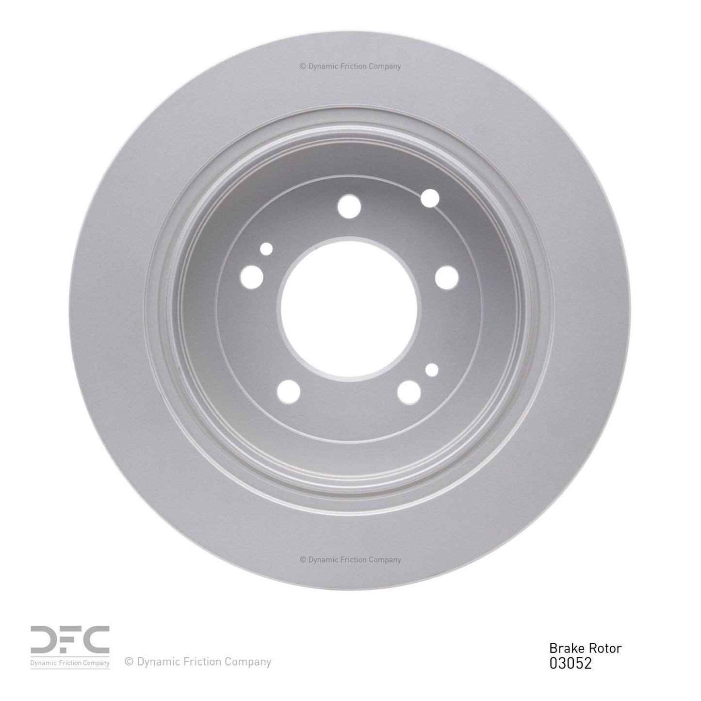 Dynamic Friction Company Disc Brake Rotor 604-03052