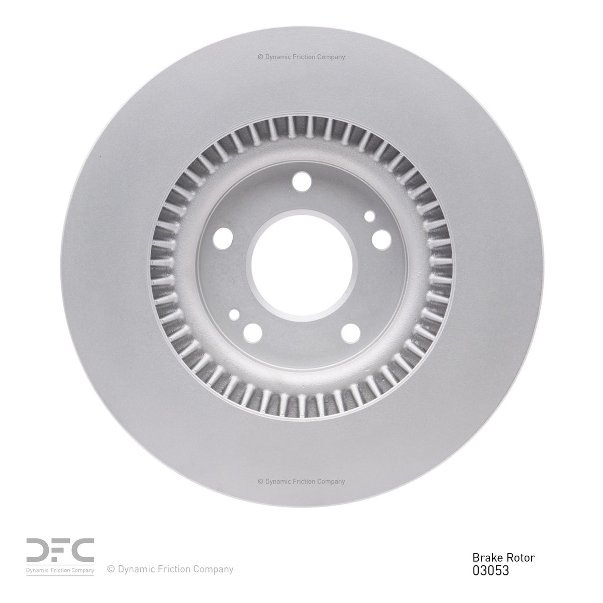 Dynamic Friction Company Disc Brake Rotor 604-03053