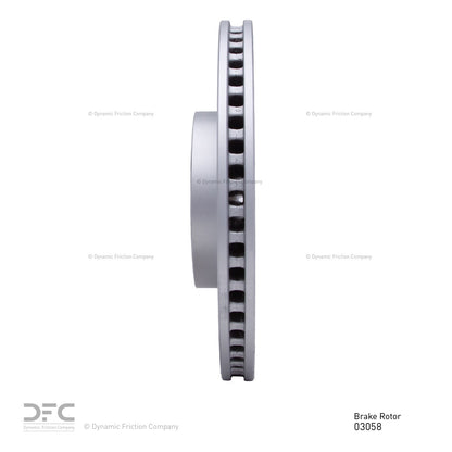 Dynamic Friction Company Disc Brake Rotor 604-03058