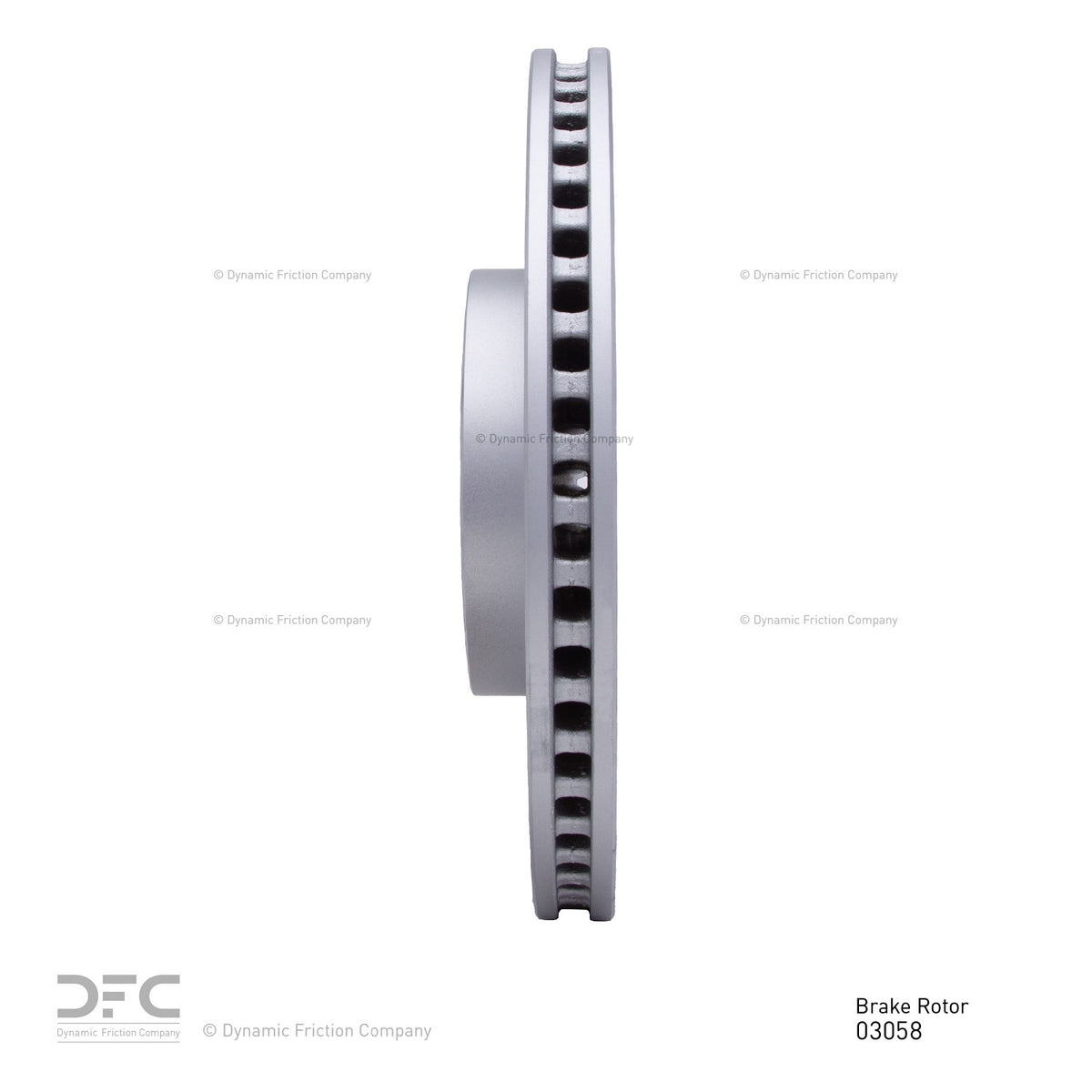Dynamic Friction Company Disc Brake Rotor 604-03058