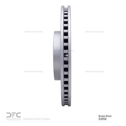 Dynamic Friction Company Disc Brake Rotor 604-03058