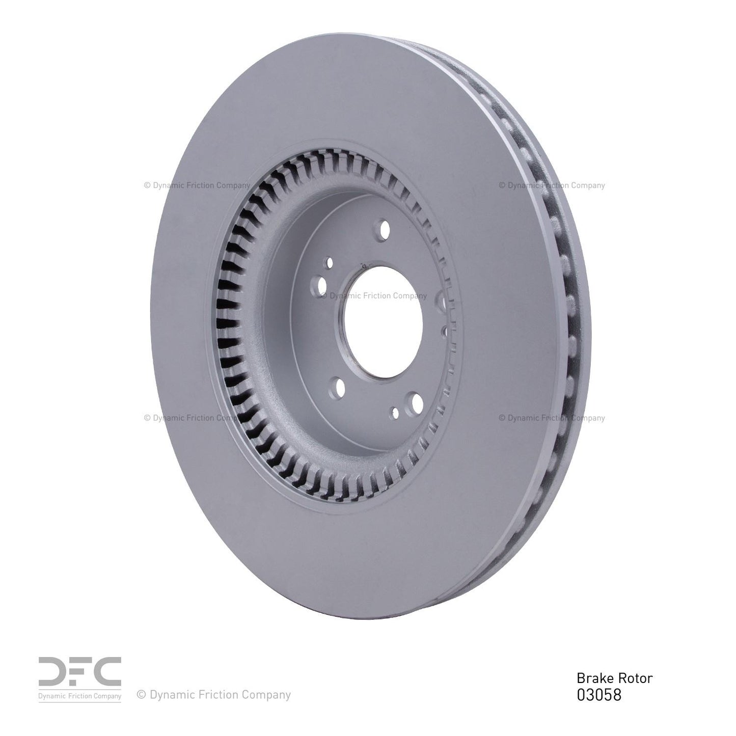 Dynamic Friction Company Disc Brake Rotor 604-03058