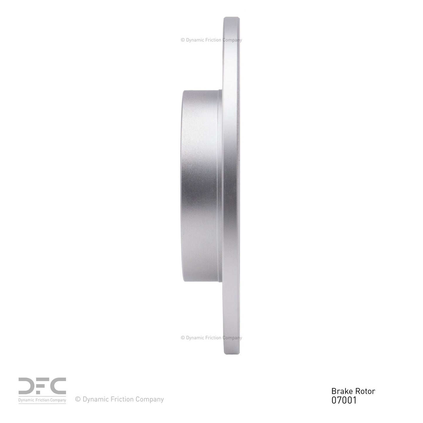 Dynamic Friction Company Disc Brake Rotor 604-07001
