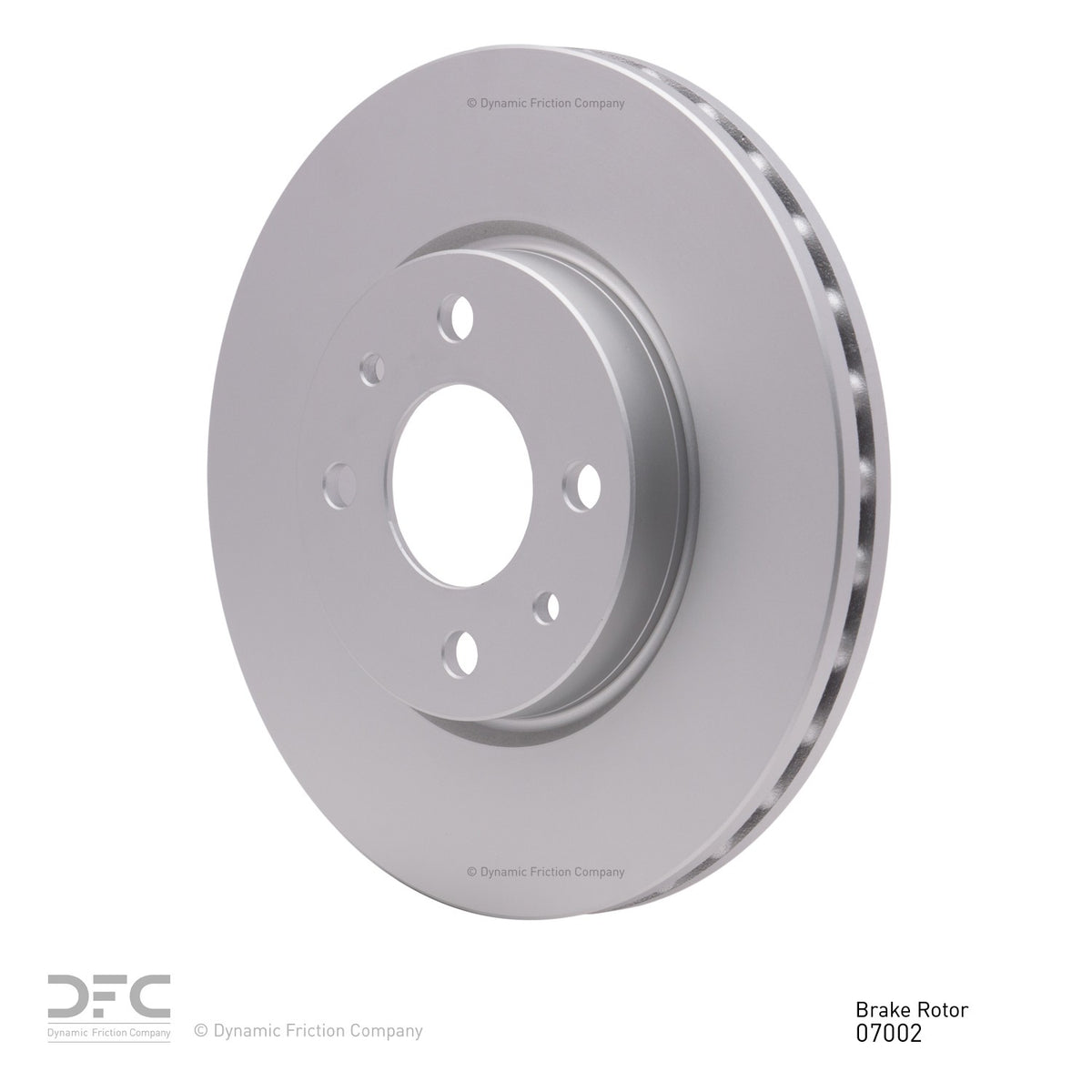 Dynamic Friction Company Disc Brake Rotor 604-07002