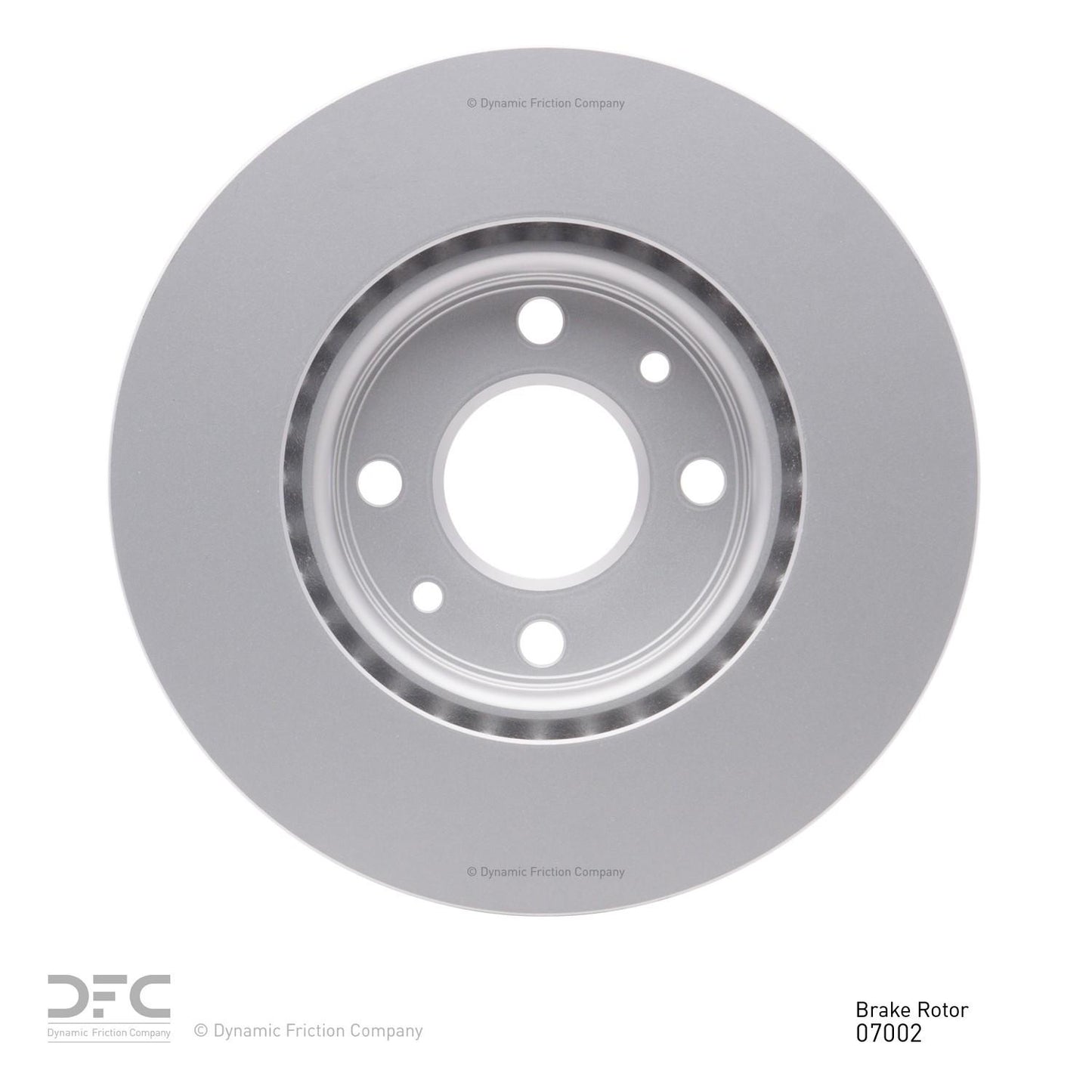 Dynamic Friction Company Disc Brake Rotor 604-07002