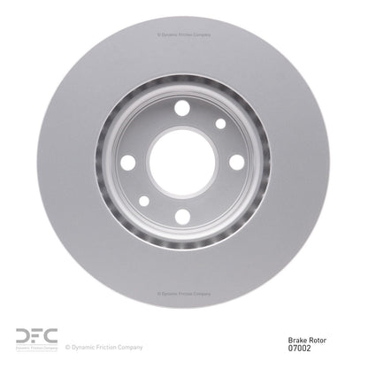 Dynamic Friction Company Disc Brake Rotor 604-07002