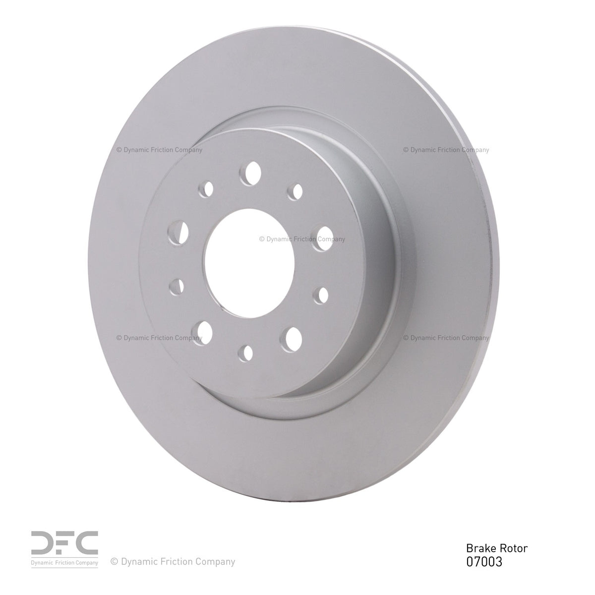 Dynamic Friction Company Disc Brake Rotor 604-07003