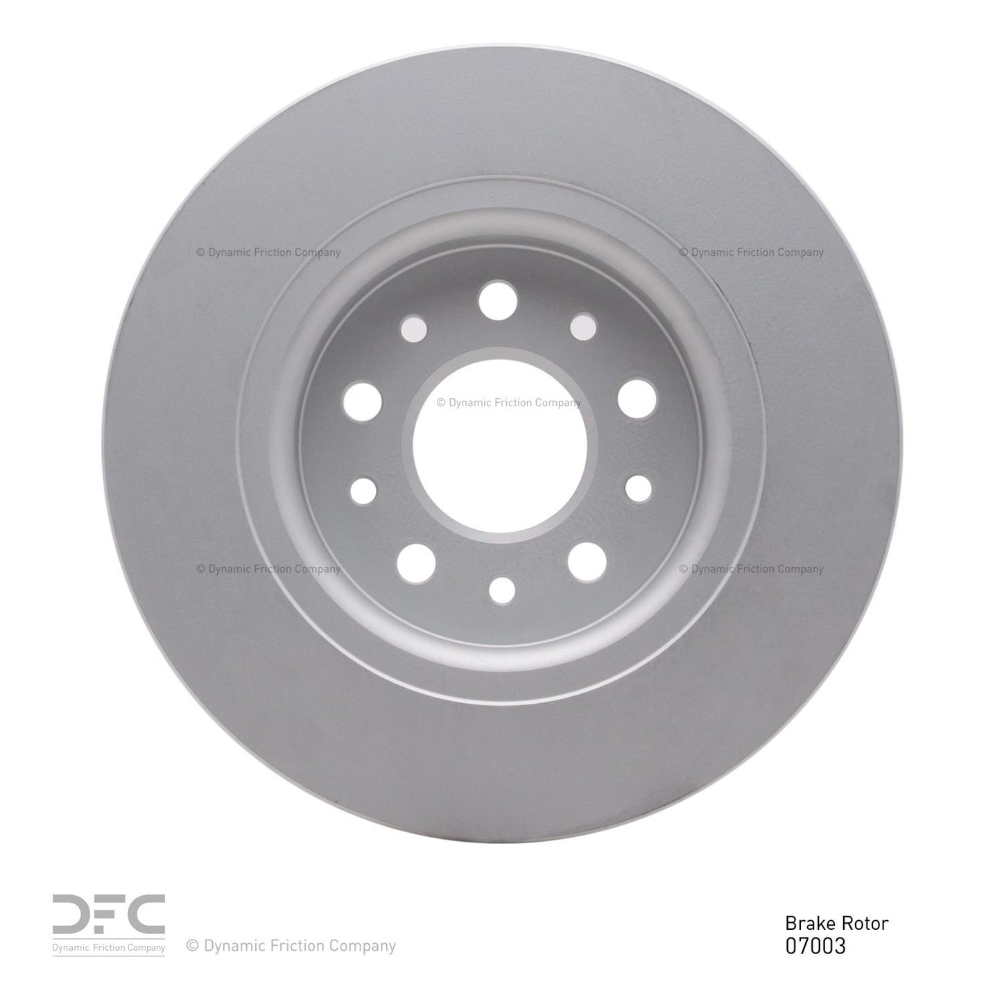 Dynamic Friction Company Disc Brake Rotor 604-07003