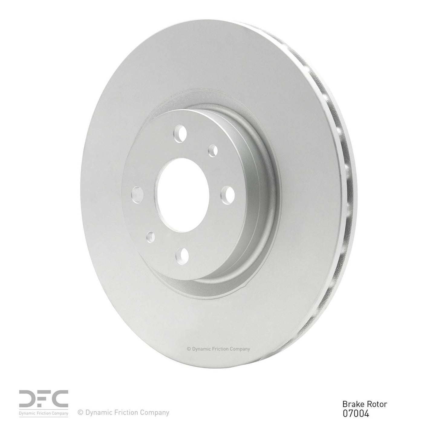Dynamic Friction Company Disc Brake Rotor 604-07004
