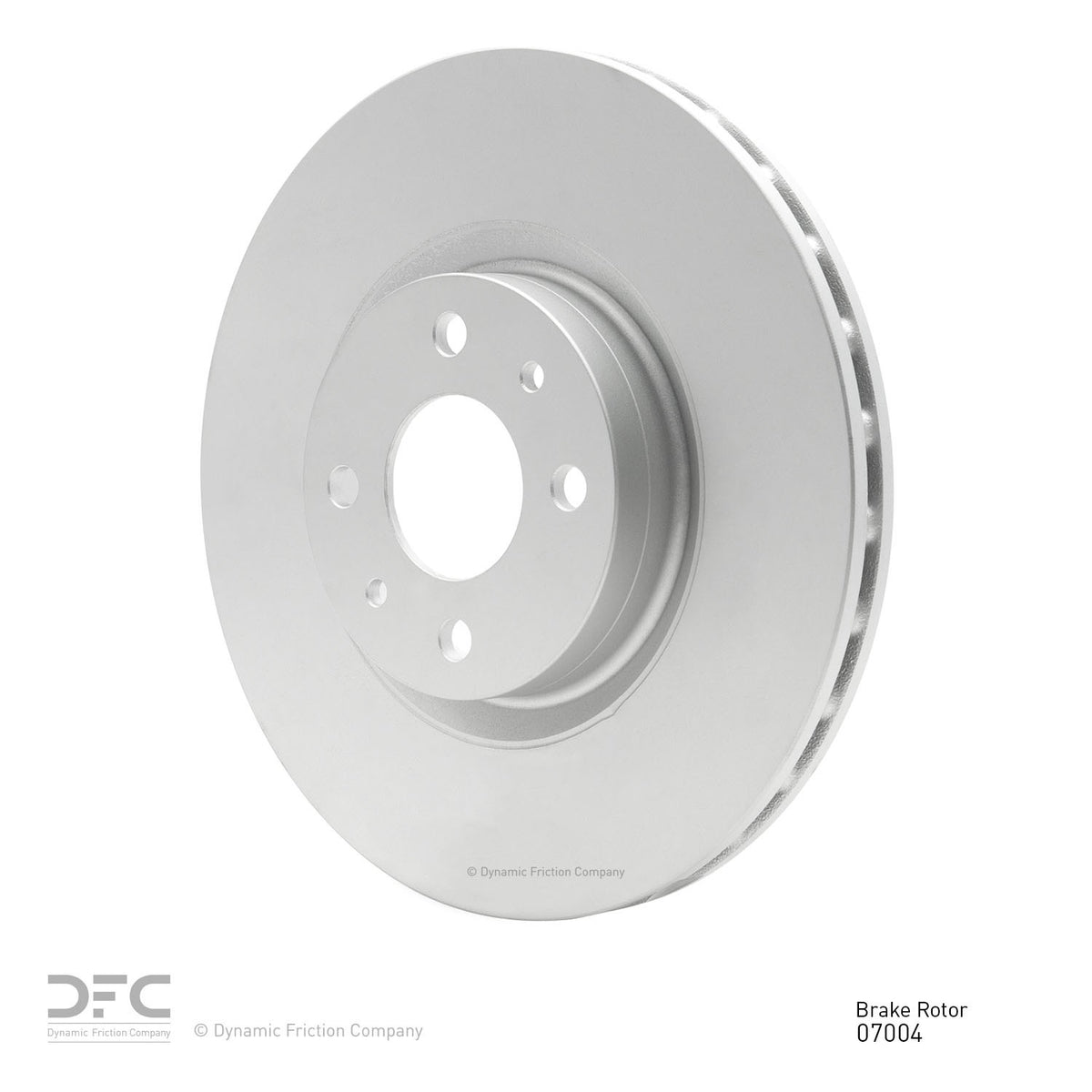 Dynamic Friction Company Disc Brake Rotor 604-07004