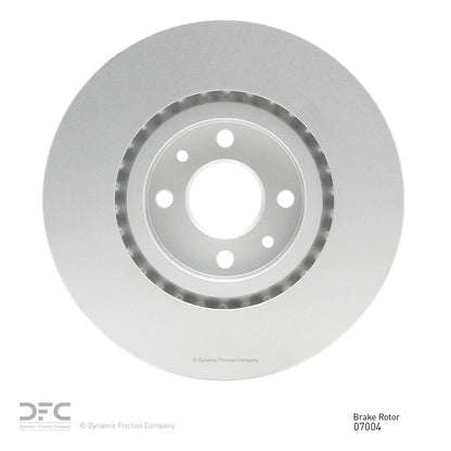 Dynamic Friction Company Disc Brake Rotor 604-07004