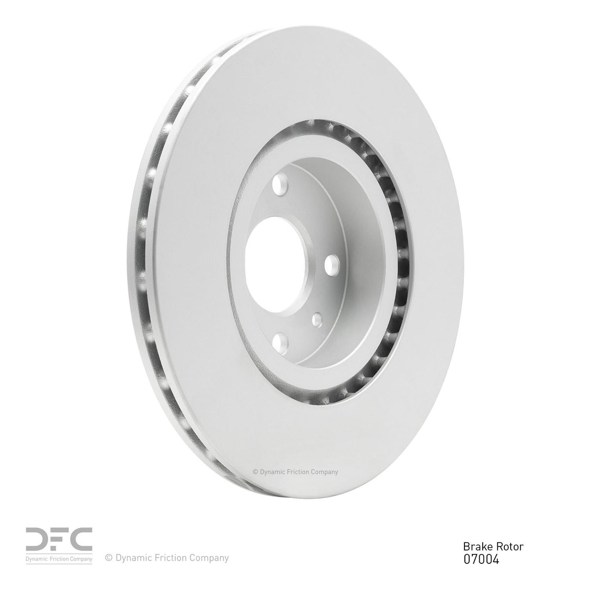 Dynamic Friction Company Disc Brake Rotor 604-07004