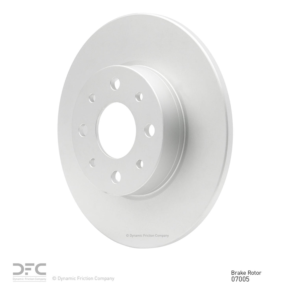 Dynamic Friction Company Disc Brake Rotor 604-07005