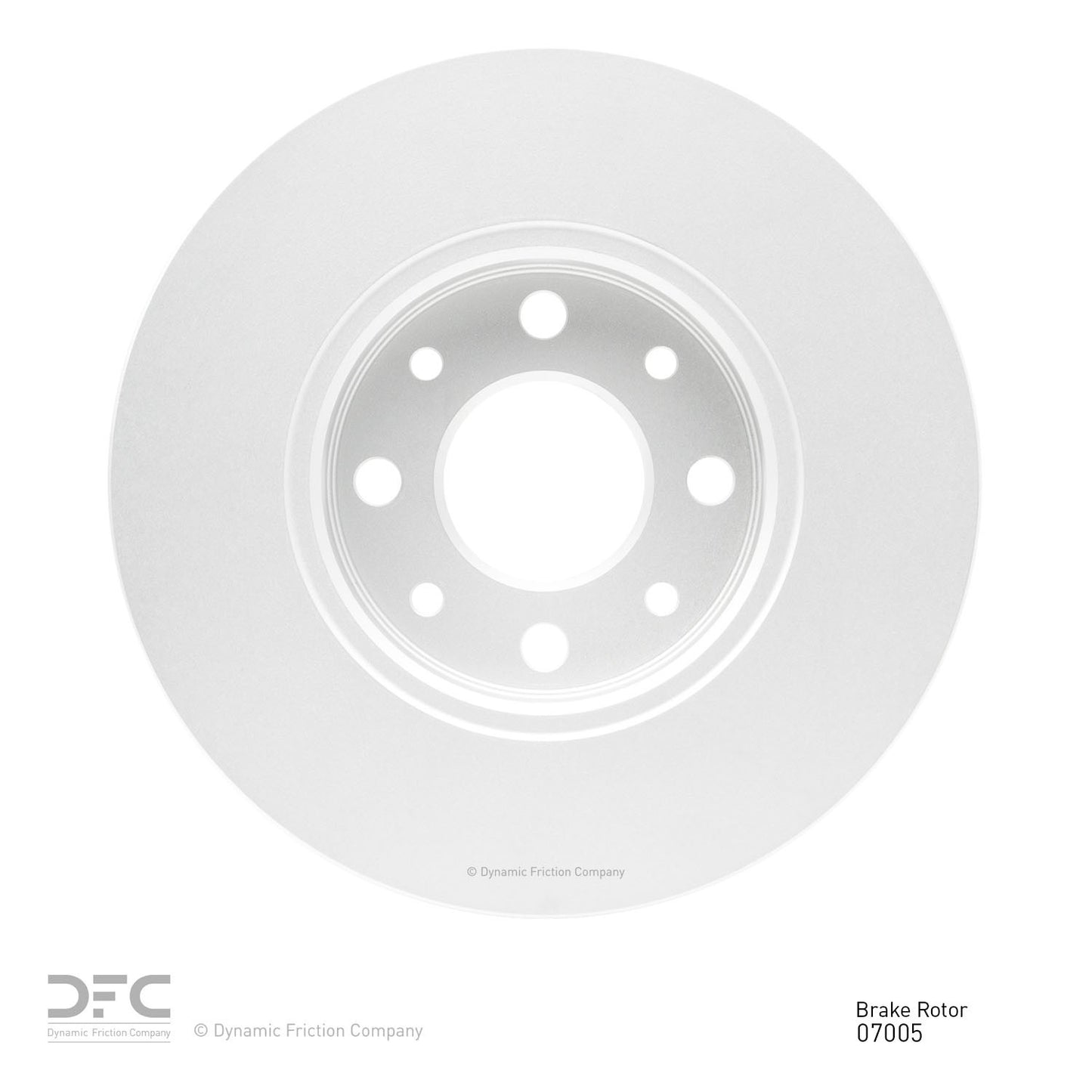 Dynamic Friction Company Disc Brake Rotor 604-07005