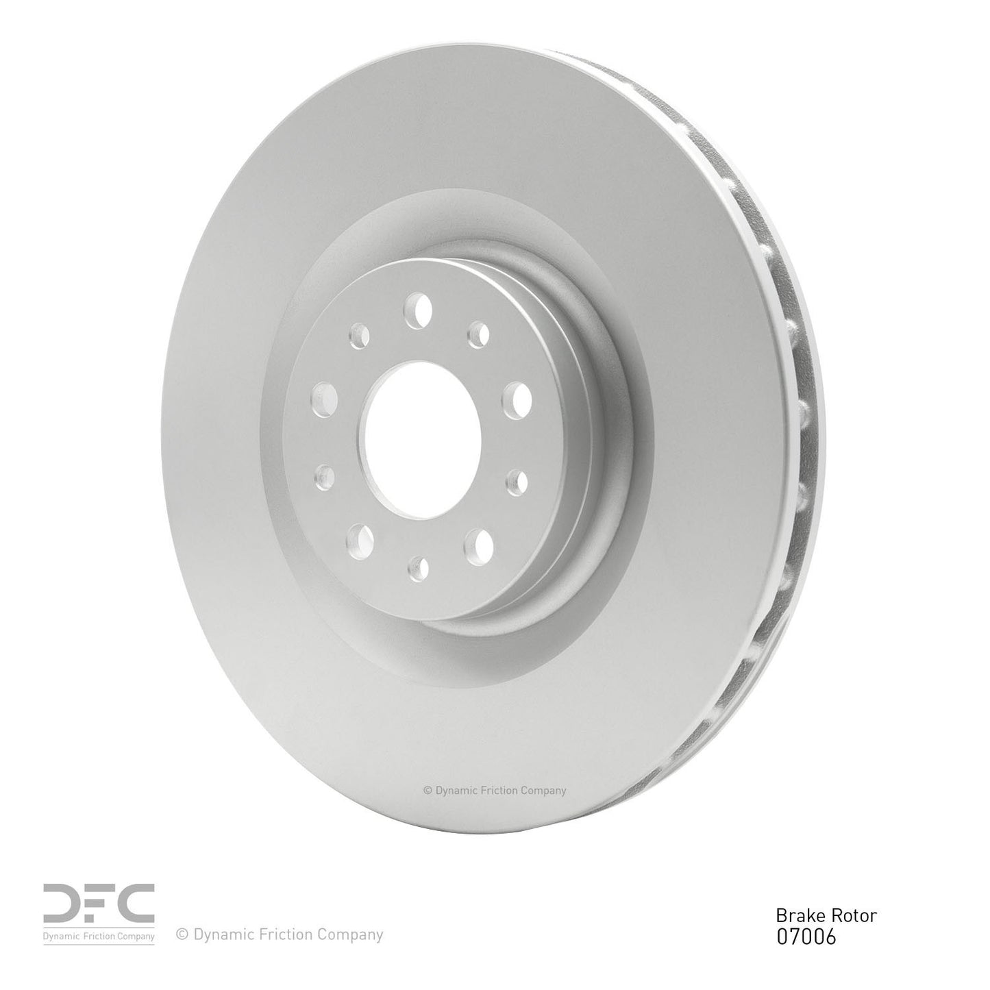 Dynamic Friction Company Disc Brake Rotor 604-07006