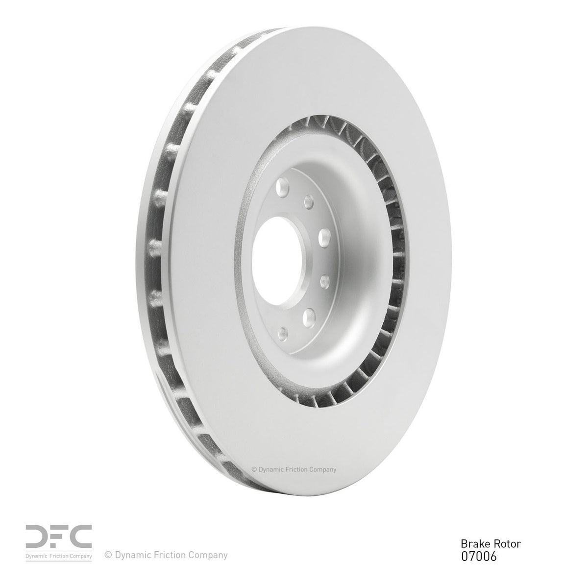 Dynamic Friction Company Disc Brake Rotor 604-07006