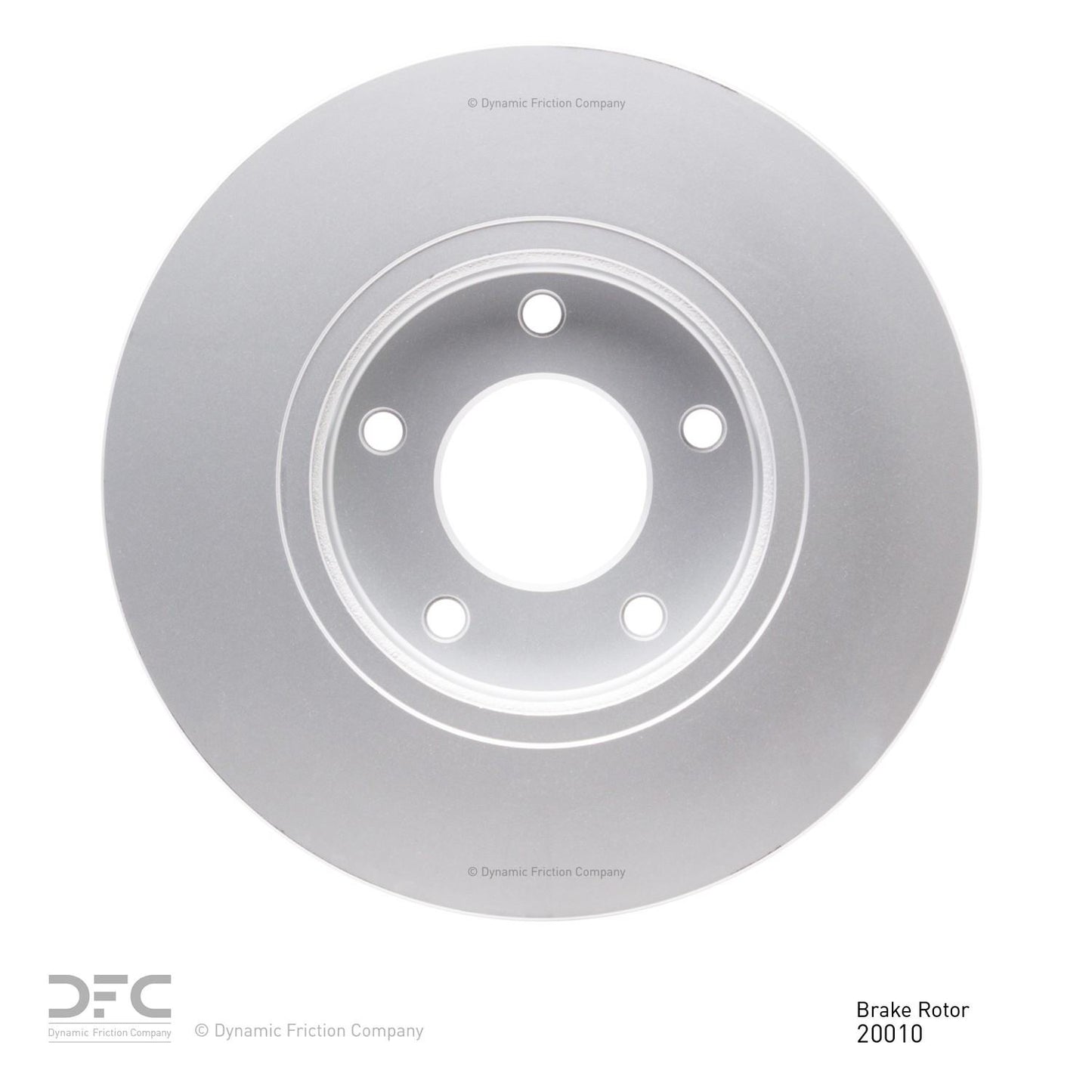 Dynamic Friction Company Disc Brake Rotor 604-20010