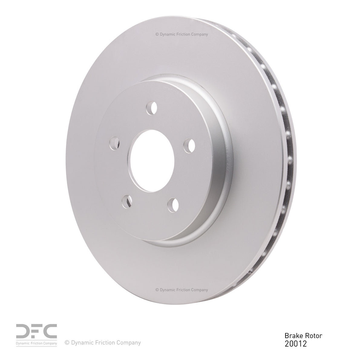 Dynamic Friction Company Disc Brake Rotor 604-20012