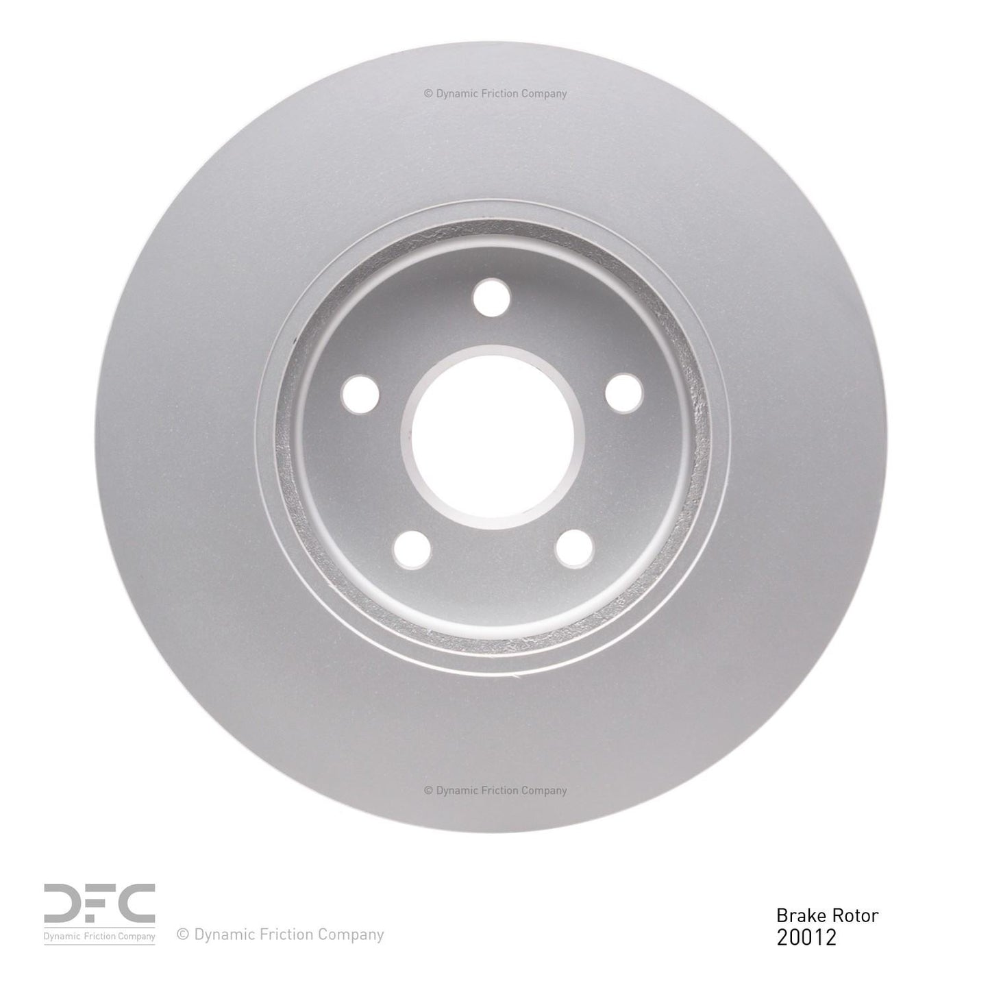 Dynamic Friction Company Disc Brake Rotor 604-20012