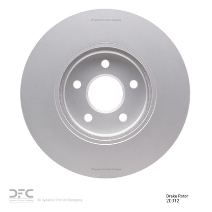 Dynamic Friction Company Disc Brake Rotor 604-20012