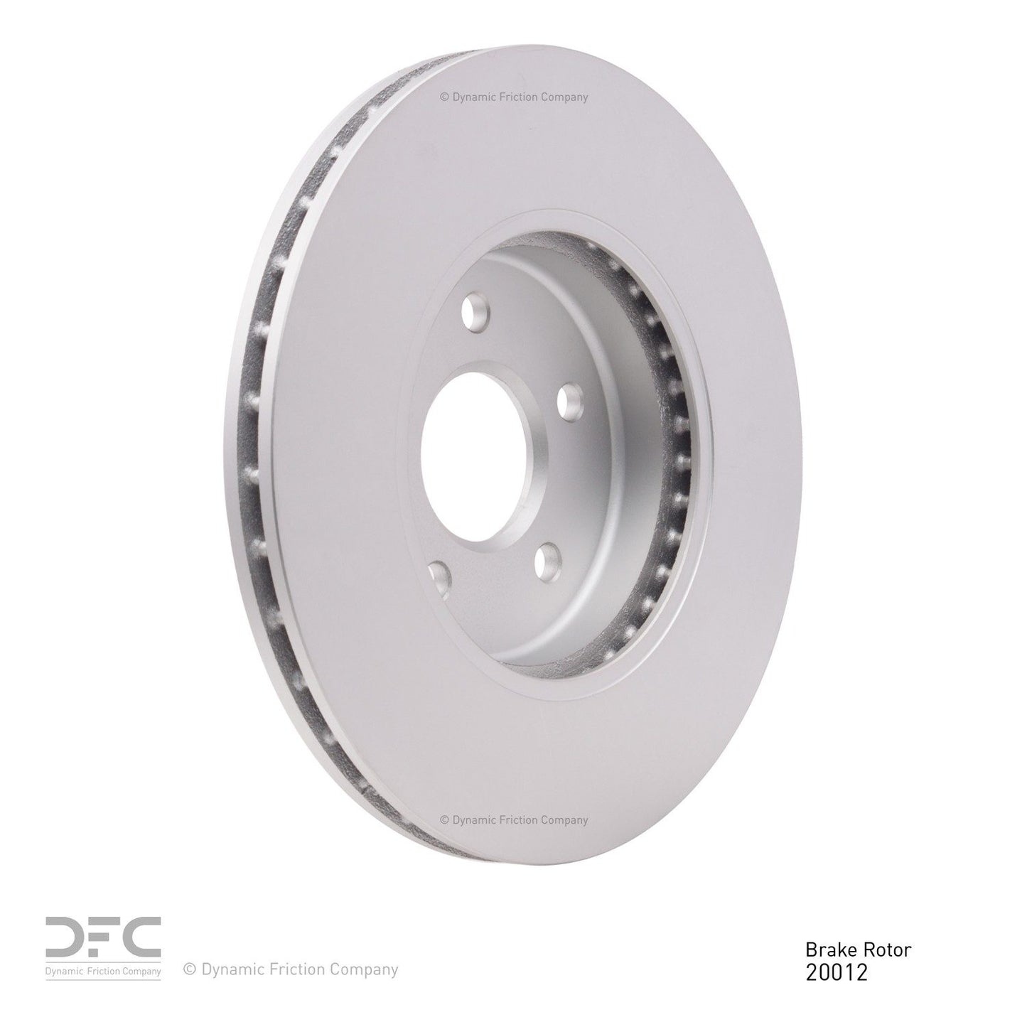 Dynamic Friction Company Disc Brake Rotor 604-20012