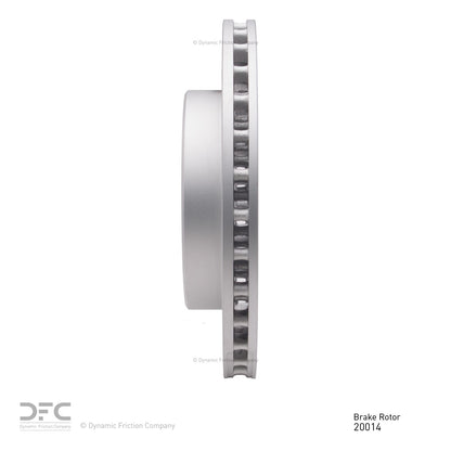 Dynamic Friction Company Disc Brake Rotor 604-20014