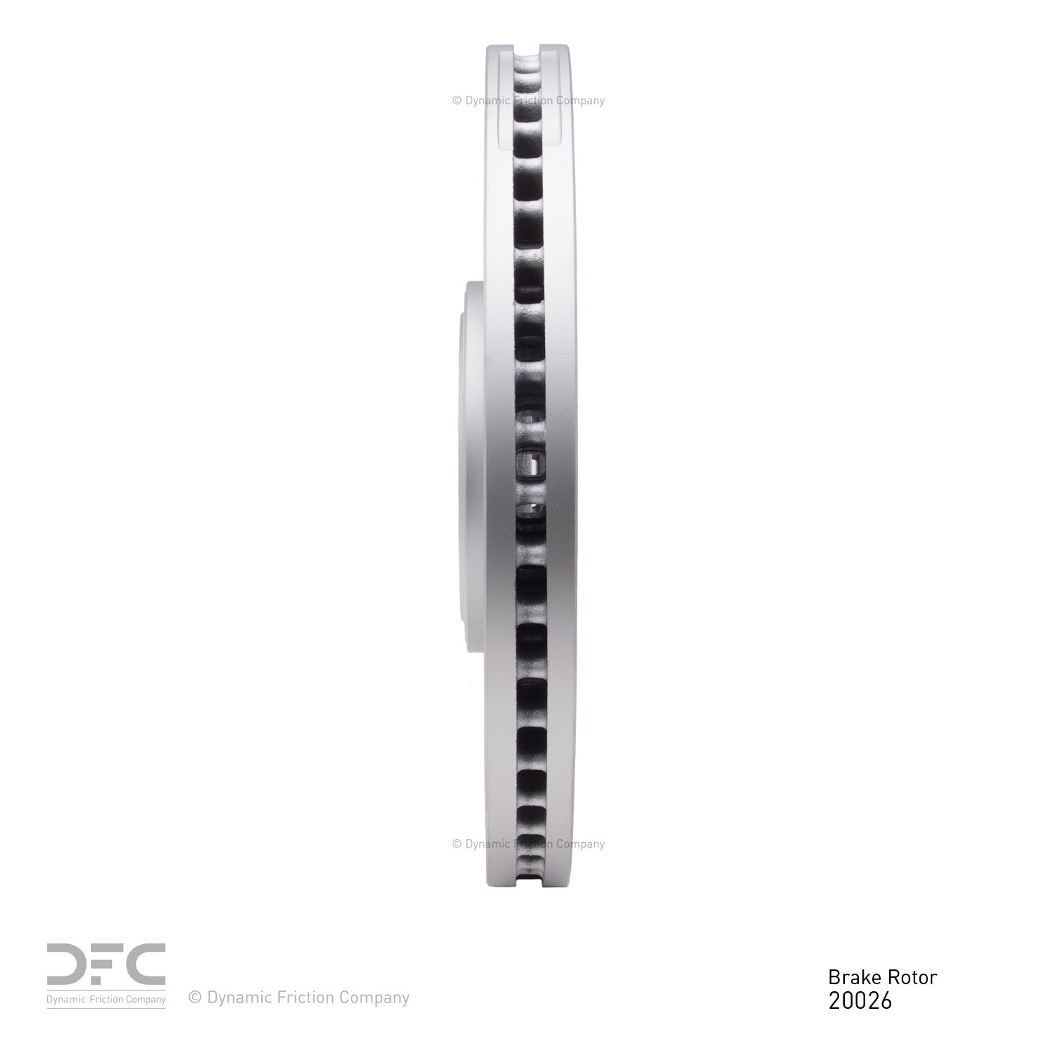 Dynamic Friction Company Disc Brake Rotor 604-20026