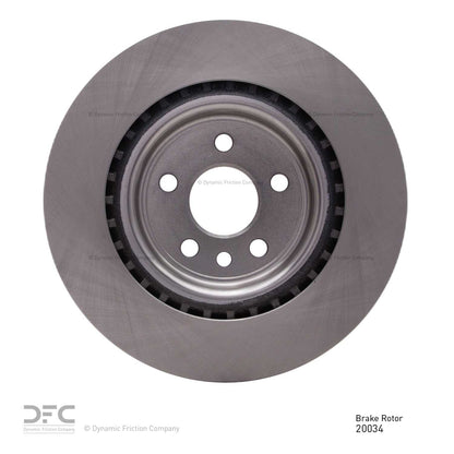 Dynamic Friction Company Disc Brake Rotor 604-20034