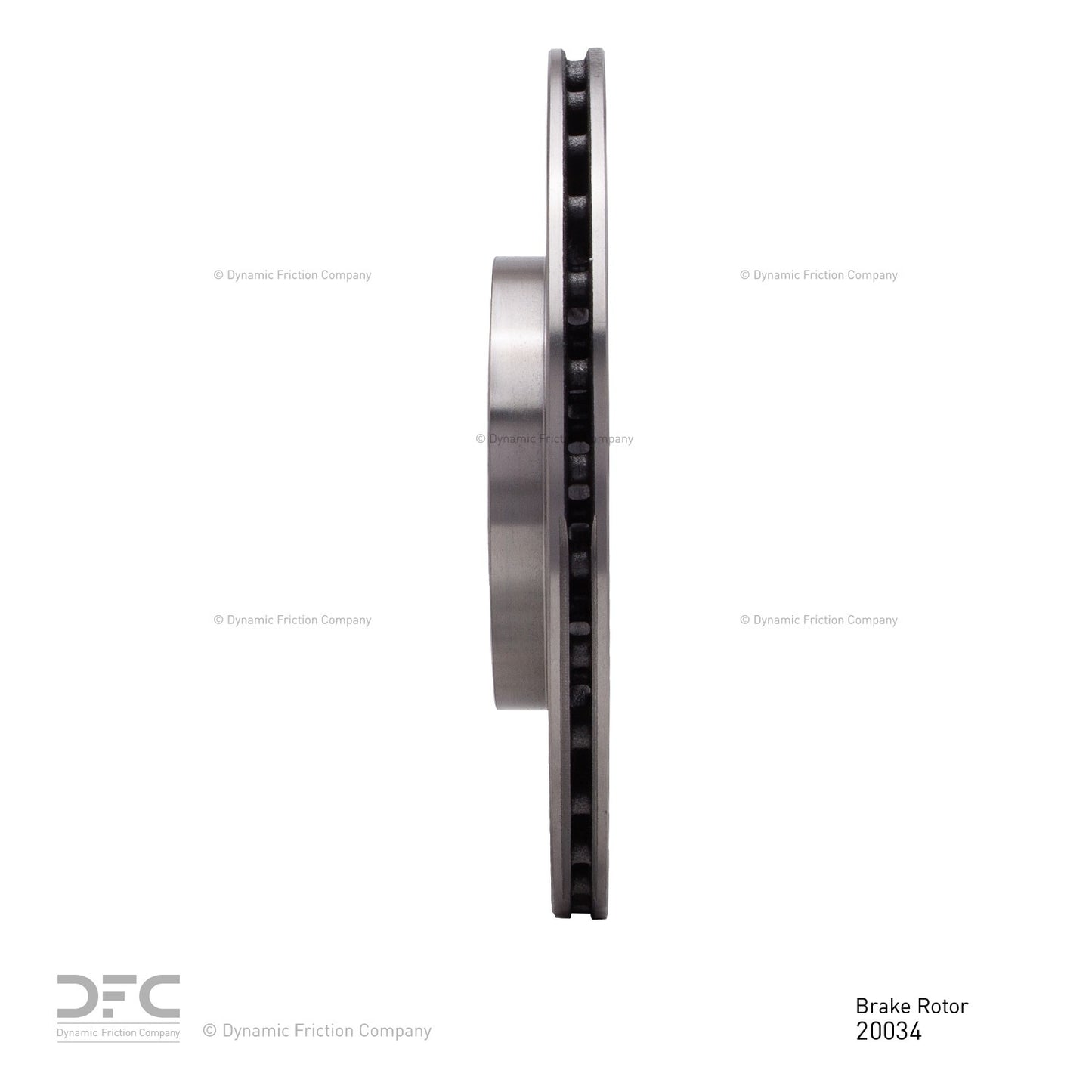 Dynamic Friction Company Disc Brake Rotor 604-20034
