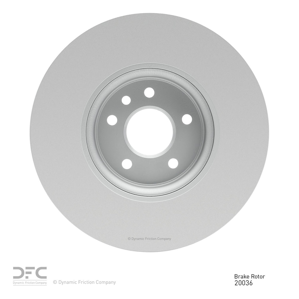 DFC 17-19 Jaguar XE Front GeoSPEC Coated Rotor 604-20036