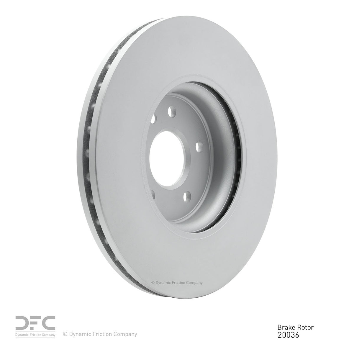 DFC 17-19 Jaguar XE Front GeoSPEC Coated Rotor 604-20036