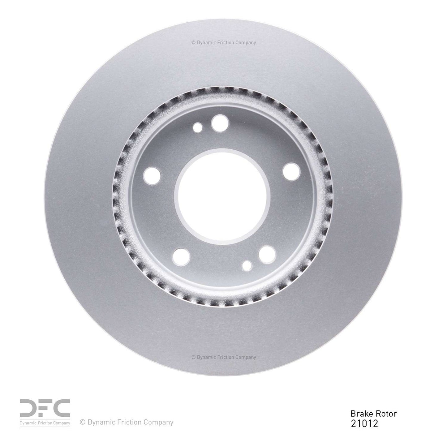Dynamic Friction Company Disc Brake Rotor 604-21012