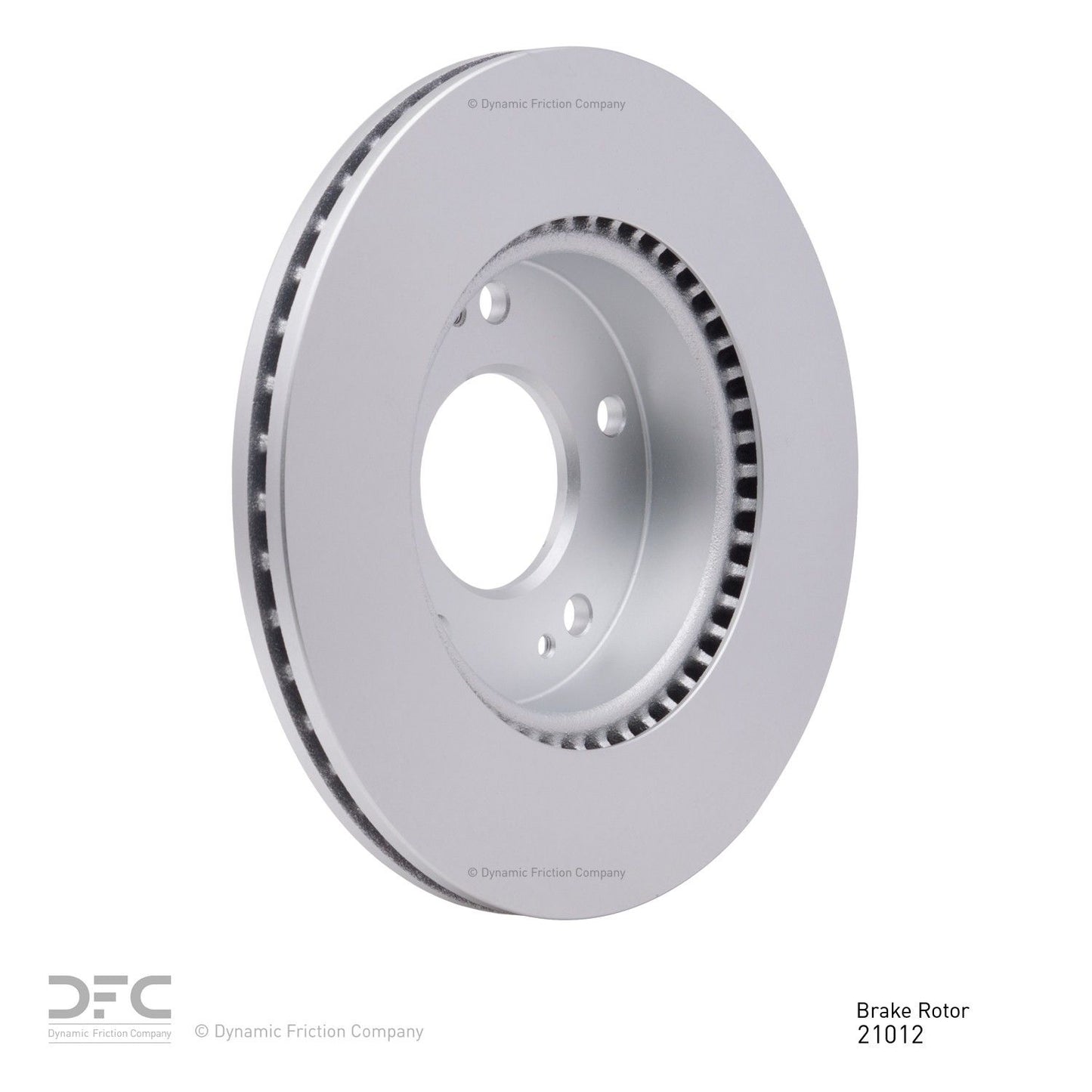 Dynamic Friction Company Disc Brake Rotor 604-21012