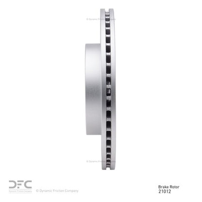 Dynamic Friction Company Disc Brake Rotor 604-21012