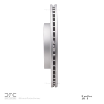 Dynamic Friction Company Disc Brake Rotor 604-21015